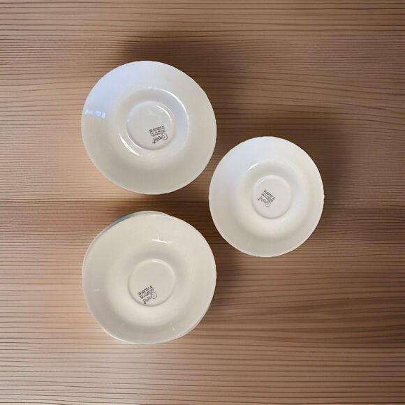 Corning COLONIAL MIST 3-Cups  3-Saucers Made In USA Replacement Sets Dinnerware - Picture 6 of 8